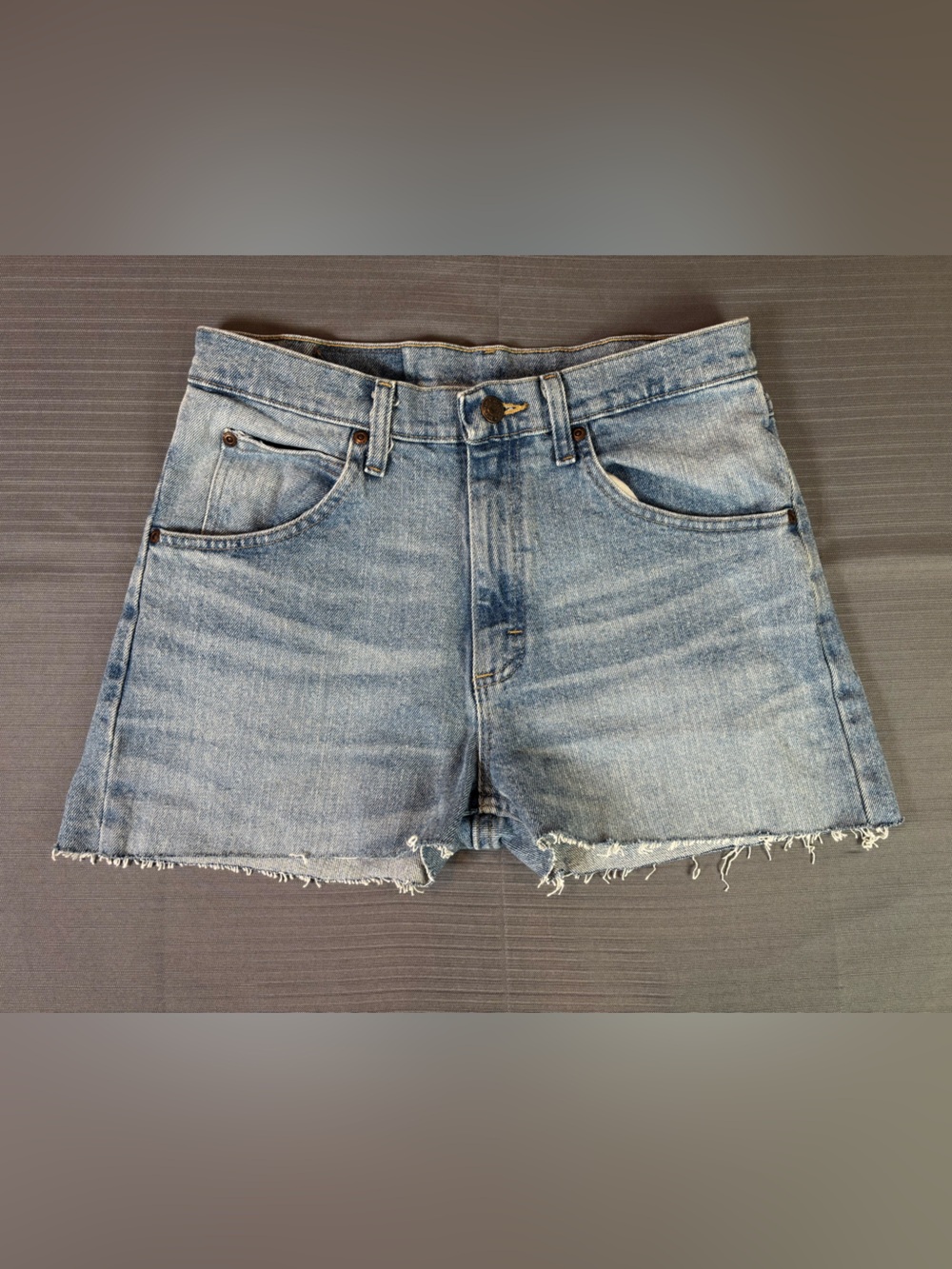 Wrangler Light Blue Denim Jean Shorts